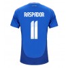 Italia Giacomo Raspadori #11 Hjemmedrakt EM 2024 Kortermet